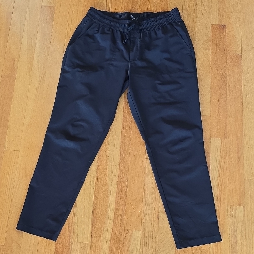 North Face Woman's Drawstring Black Hiking Pants- M